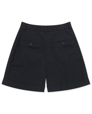 Baumwollmix-Shorts mit Umschlägen DUNST