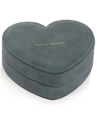 Heart velvet jewellery box ESTELLA BARTLETT