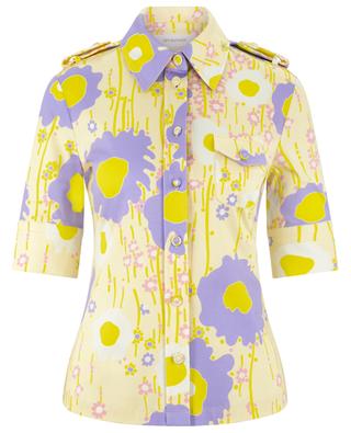 Meandro short-sleeved floral jersey shirt SPORTMAX