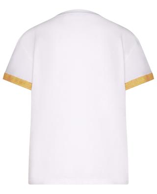 T-shirt en jersey à manches courtes brodées FABIANA FILIPPI