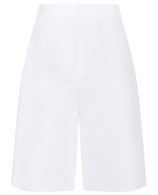 Tailored linen blend Bermuda shorts FABIANA FILIPPI