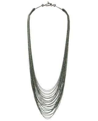 Mehrsträngige Halskette aus glitzernden Perlen FABIANA FILIPPI
