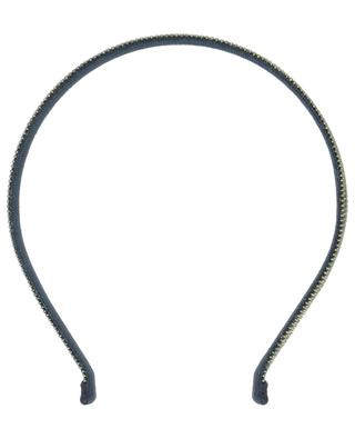 Metallic bead adorned headband FABIANA FILIPPI