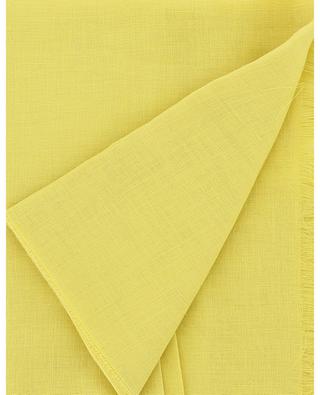 Monochrome linen and silk scarf FABIANA FILIPPI