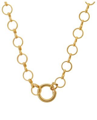 Round Link chain in gold metal EYE M BY ILEANA MAKRI