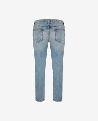 Ausgewaschene Slim-Fit-Jeans Medium Blue GIVENCHY
