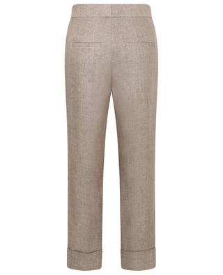 Sparkling cropped carrot trousers BRUNELLO CUCINELLI