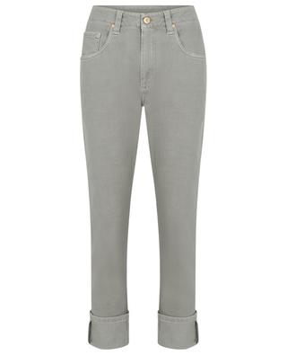 Gerade Jeans mit halbhohem Bund Garment-Dyed BRUNELLO CUCINELLI