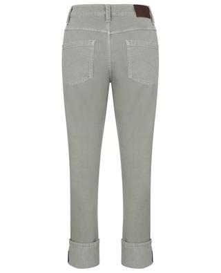 Garment-Dyed mid-rise straight-leg jeans BRUNELLO CUCINELLI