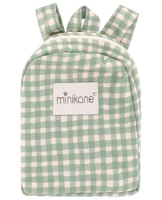 Theo Vichy cotton backpack for doll MINIKANE