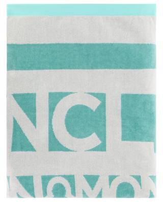 Logo printed beach towel MONCLER