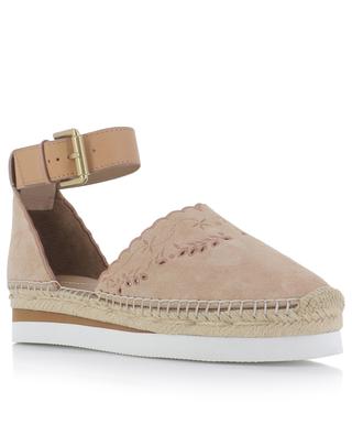 Glyn embroidered suede espadrilles SEE BY CHLOE