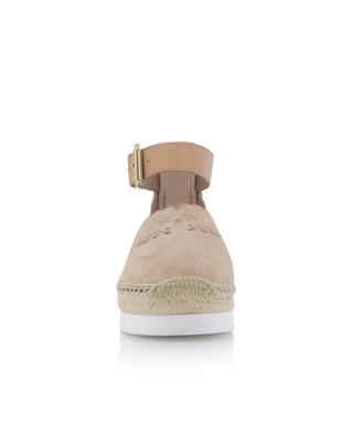 Glyn embroidered suede espadrilles SEE BY CHLOE