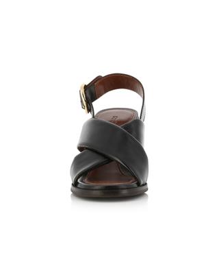 Lyna 80 block heel calfskin sandals SEE BY CHLOE