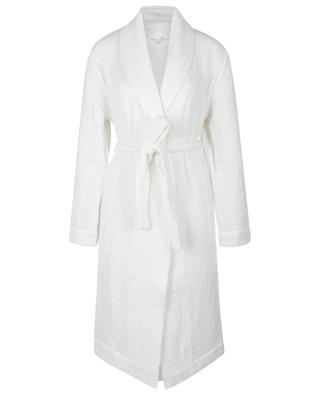 Zoey cotton dressing gown SKIN