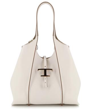 T Timeless Mini grained leather tote bag TOD'S