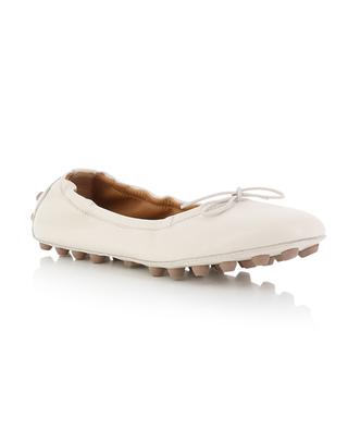 Bubble nappa leather ballet flats with spikes TOD'S
