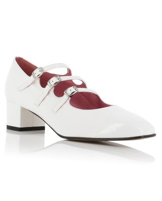 White patent leather Kina Mary Janes from Carel CAREL