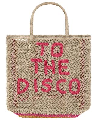 Disco jute tote bag THE JACKSONS