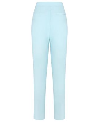 Wool and silk blend high-rise tailored trousers ROLAND MOURET