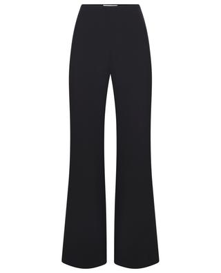 Wide-leg high-rise cady stretch trousers ROLAND MOURET