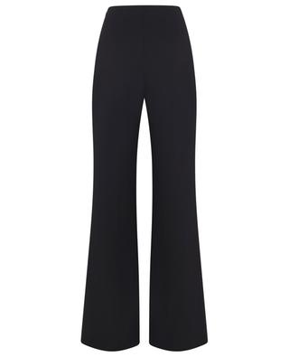 Wide-leg high-rise cady stretch trousers ROLAND MOURET