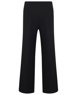 Clean Wide cropped wide-leg crepe trousers TOTEME