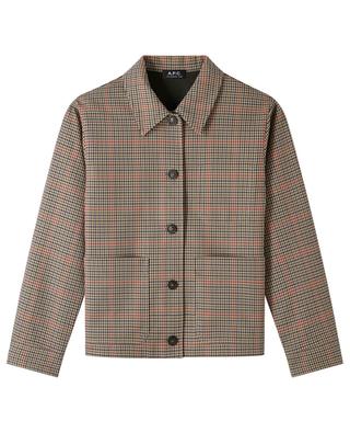 New Nikkie checked short jacket A.P.C.