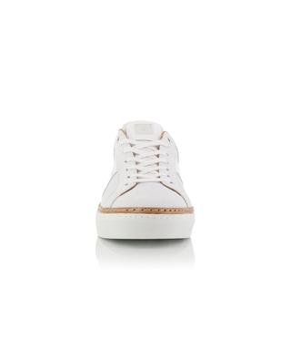 Ava leather lace-up low-top sneakers RUBIROSA