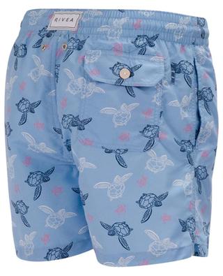 Océan turtle printed swim shorts RIVEA
