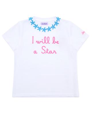 T-shirt fille brodé Elli I Will Be A Star MC2 SAINT BARTH