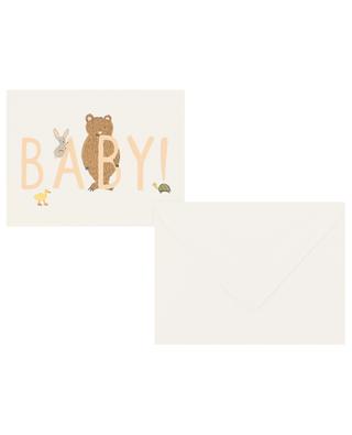 Carte de voeux en papier Baby! RIFLE PAPER & CO