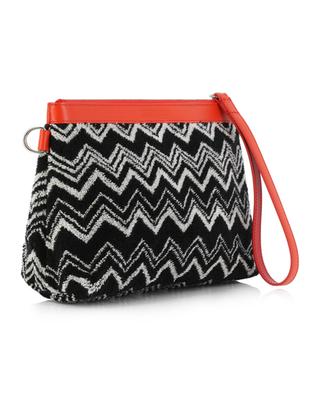 Keith terry cotton and leather toiletry bag MISSONIHOME