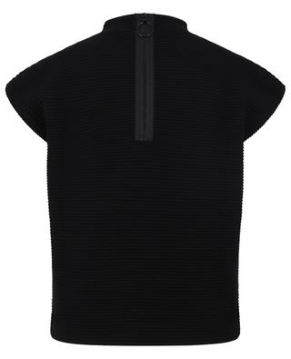 Virgin wool short-sleeved jumper AKRIS PUNTO