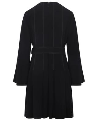 Short dress with long flared sleeves AKRIS PUNTO