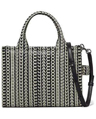 Sac cabas en cuir gaufré The Monogram Leather Small Tote MARC JACOBS