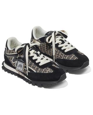 The Monogram Jogger jacquard and suede low-top sneakers MARC JACOBS