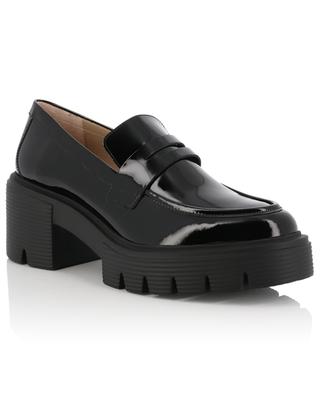 Soho platform loafers in patent leather STUART WEITZMAN