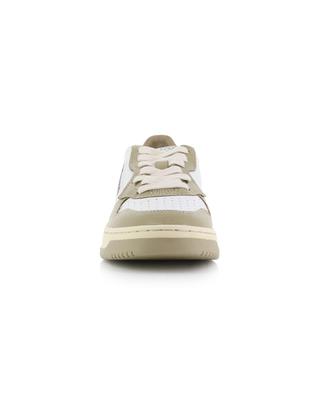 Medalist white and khaki low-top sneakers AUTRY