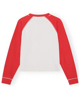 Isoli crewneck sweatshirt with raglan sleeves GANNI