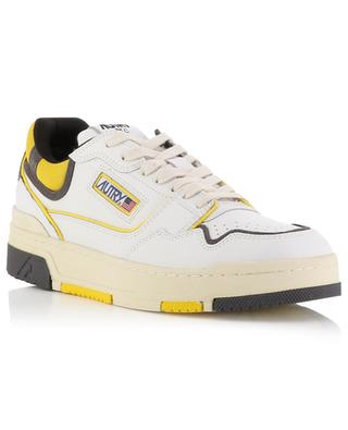 CLC multi-material sneakers with touches of yellow AUTRY