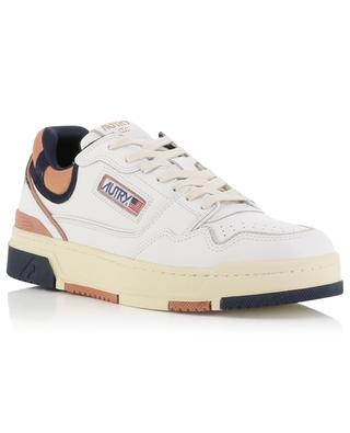 CLC multi-material sneakers with touches of ochre AUTRY