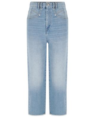 Dilali cropped high-rise straight-leg jeans ISABEL MARANT