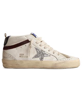 Hohe Sneakers mit Glitter-Stern Mid Star Classic GOLDEN GOOSE