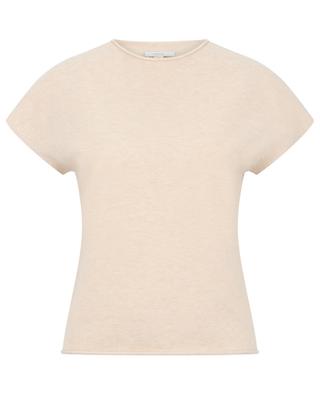 Kurzärmeliges T-Shirt aus Wolle und Kaschmir VINCE