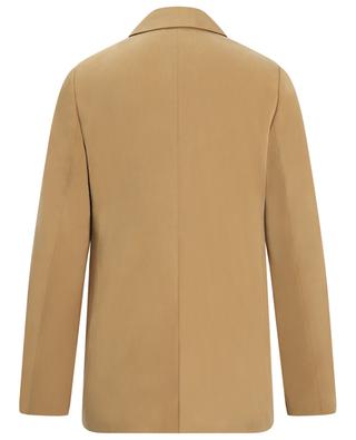 Double-breasted crepe blazer VINCE