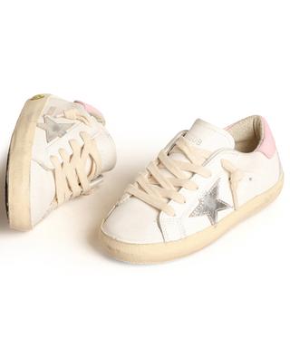Super-Star Young low-top girl's sneakers with silver star GOLDEN GOOSE