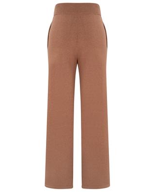 Carmen wide-leg knit trousers in cotton and cashmere LMND