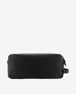 Grained leather toiletry bag BRUNELLO CUCINELLI