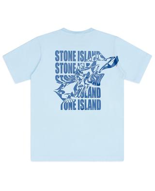 21053 printed boy's T-shirt STONE ISLAND JUNIOR
